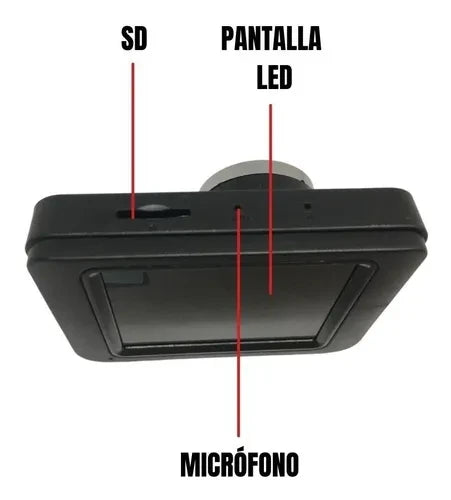 SecuryGlobal™~CÁMARA SEGURIDAD PARA CARRO Q2 DVR MICRO