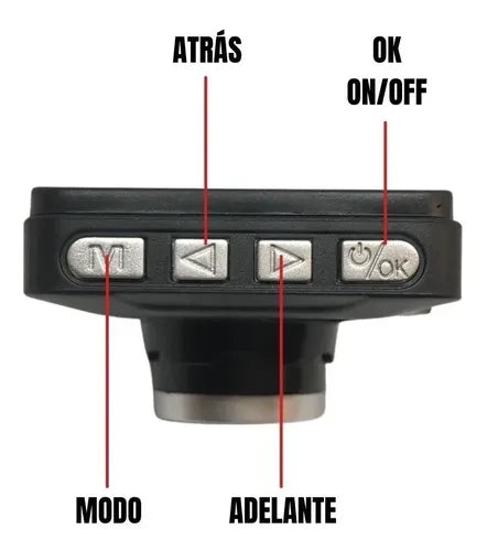 SecuryGlobal™~CÁMARA SEGURIDAD PARA CARRO Q2 DVR MICRO